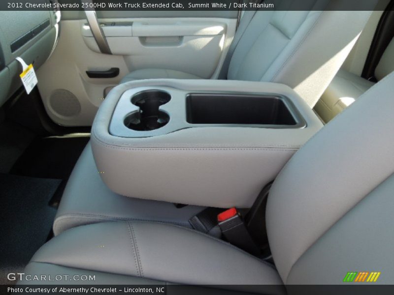 Summit White / Dark Titanium 2012 Chevrolet Silverado 2500HD Work Truck Extended Cab
