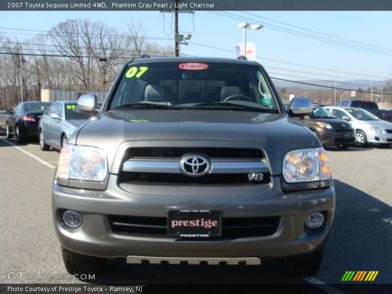 Phantom Gray Pearl / Light Charcoal 2007 Toyota Sequoia Limited 4WD