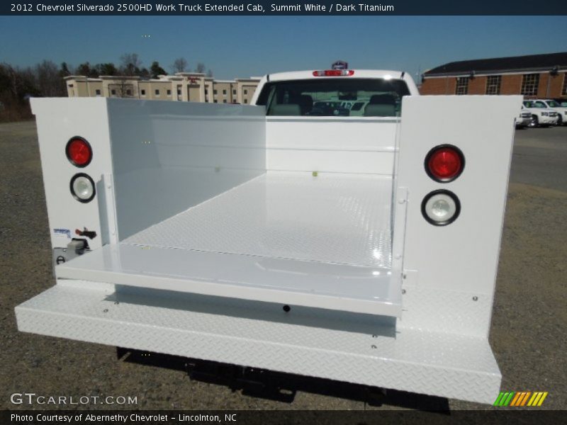 Summit White / Dark Titanium 2012 Chevrolet Silverado 2500HD Work Truck Extended Cab