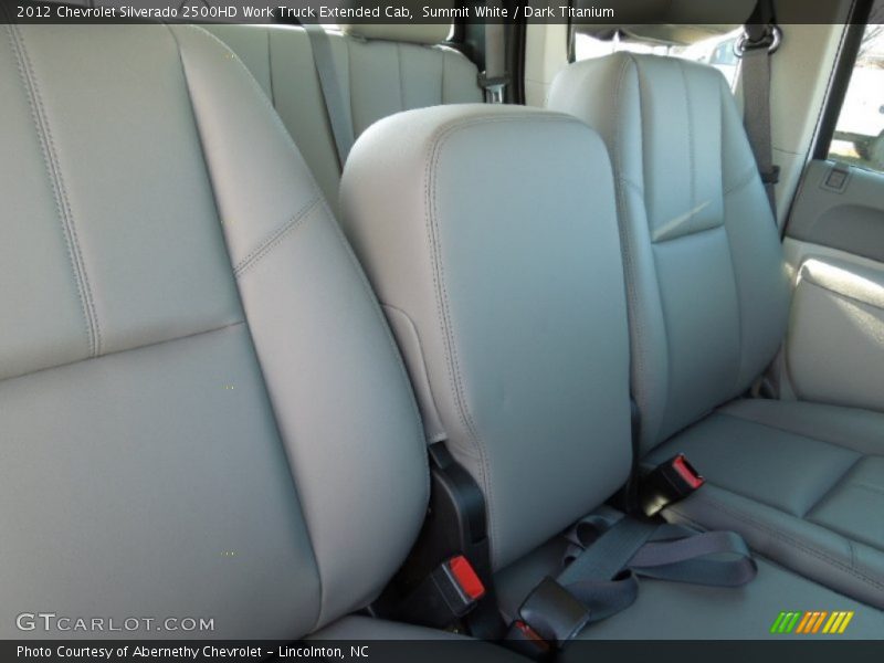 Summit White / Dark Titanium 2012 Chevrolet Silverado 2500HD Work Truck Extended Cab