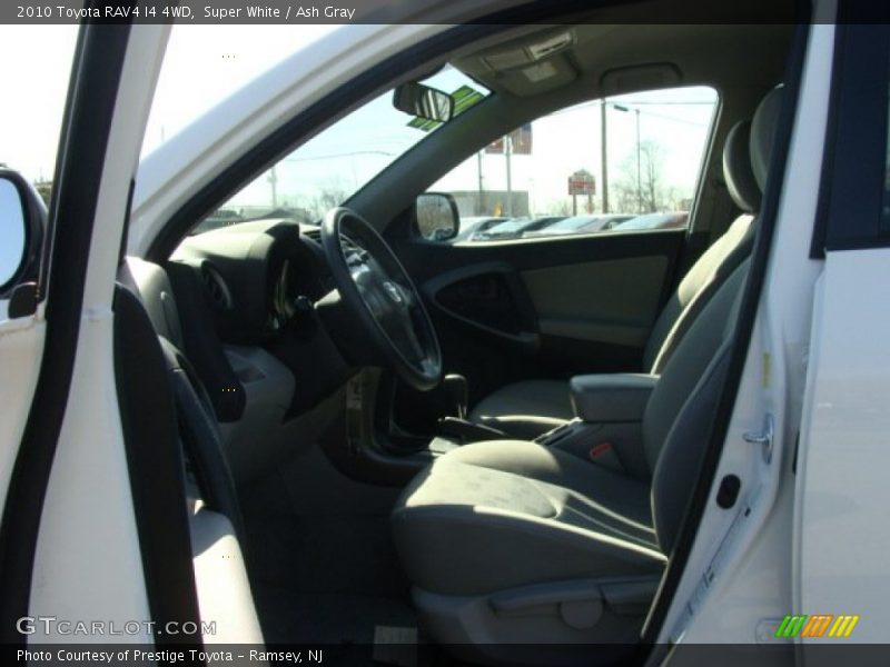 Super White / Ash Gray 2010 Toyota RAV4 I4 4WD