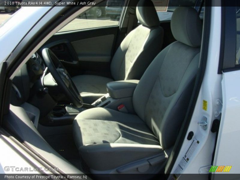 Super White / Ash Gray 2010 Toyota RAV4 I4 4WD