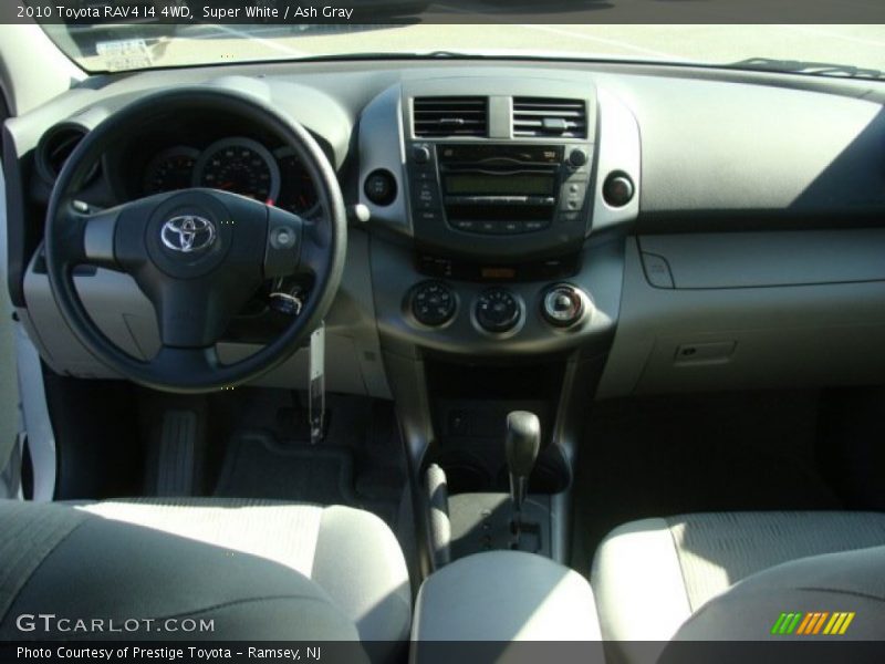 Super White / Ash Gray 2010 Toyota RAV4 I4 4WD