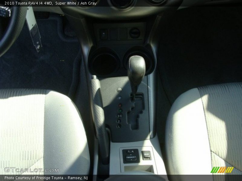 Super White / Ash Gray 2010 Toyota RAV4 I4 4WD