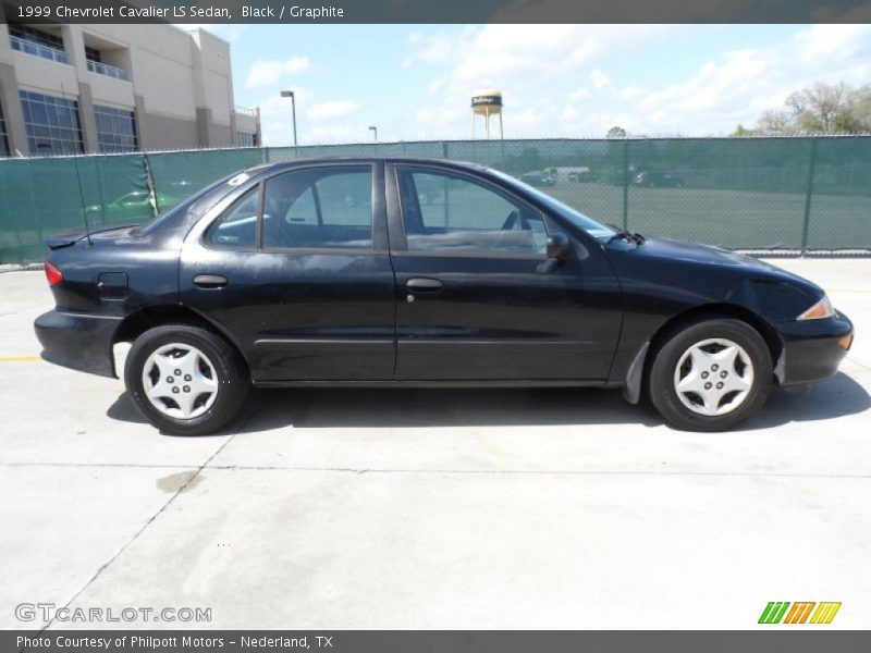 Black / Graphite 1999 Chevrolet Cavalier LS Sedan