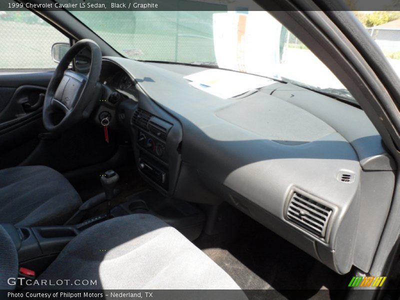 Black / Graphite 1999 Chevrolet Cavalier LS Sedan