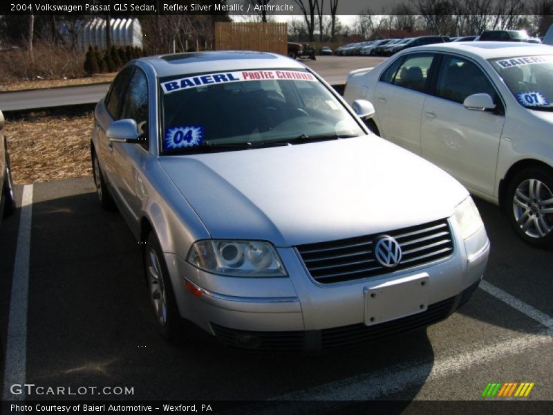 Reflex Silver Metallic / Anthracite 2004 Volkswagen Passat GLS Sedan