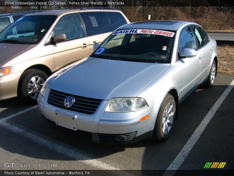Reflex Silver Metallic / Anthracite 2004 Volkswagen Passat GLS Sedan