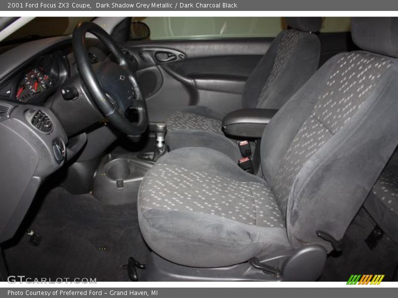  2001 Focus ZX3 Coupe Dark Charcoal Black Interior