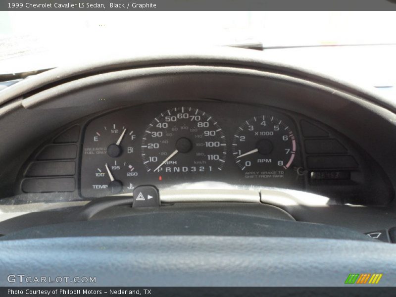Black / Graphite 1999 Chevrolet Cavalier LS Sedan