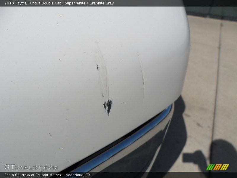 Super White / Graphite Gray 2010 Toyota Tundra Double Cab