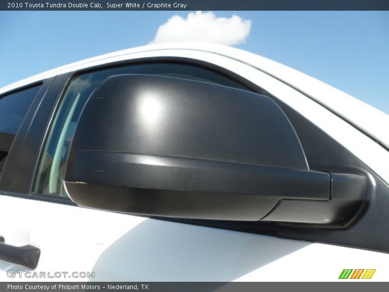 Super White / Graphite Gray 2010 Toyota Tundra Double Cab
