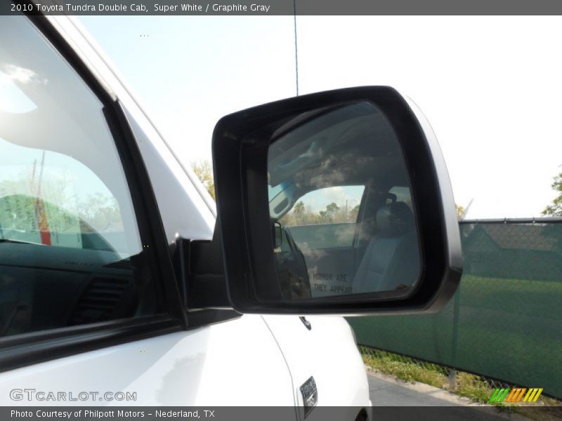 Super White / Graphite Gray 2010 Toyota Tundra Double Cab