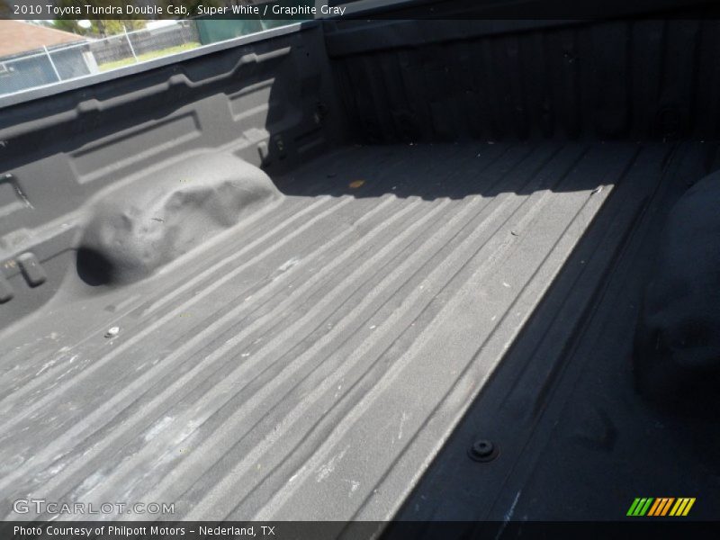 Super White / Graphite Gray 2010 Toyota Tundra Double Cab