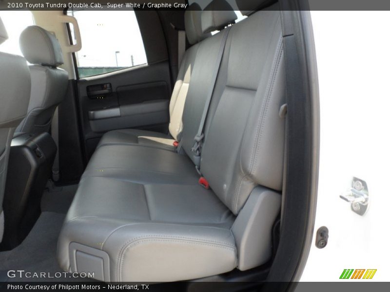 Super White / Graphite Gray 2010 Toyota Tundra Double Cab