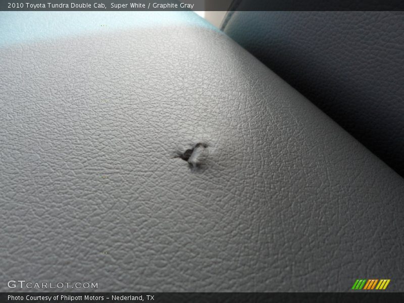 Super White / Graphite Gray 2010 Toyota Tundra Double Cab