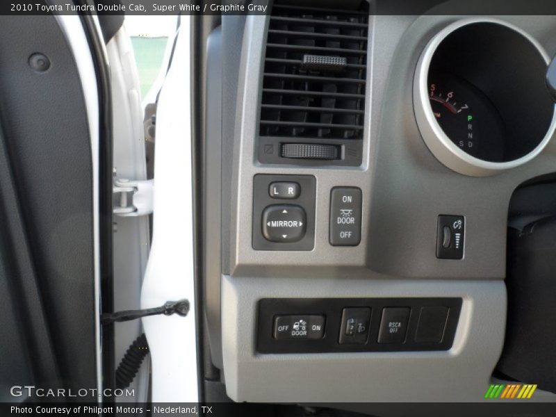 Super White / Graphite Gray 2010 Toyota Tundra Double Cab