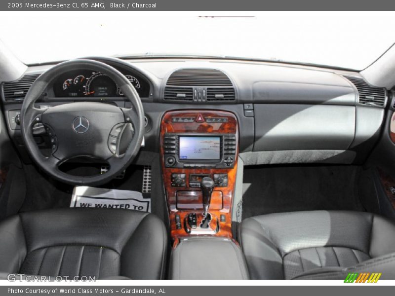 Dashboard of 2005 CL 65 AMG