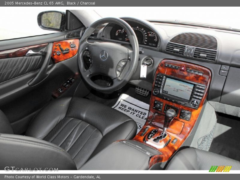  2005 CL 65 AMG Charcoal Interior