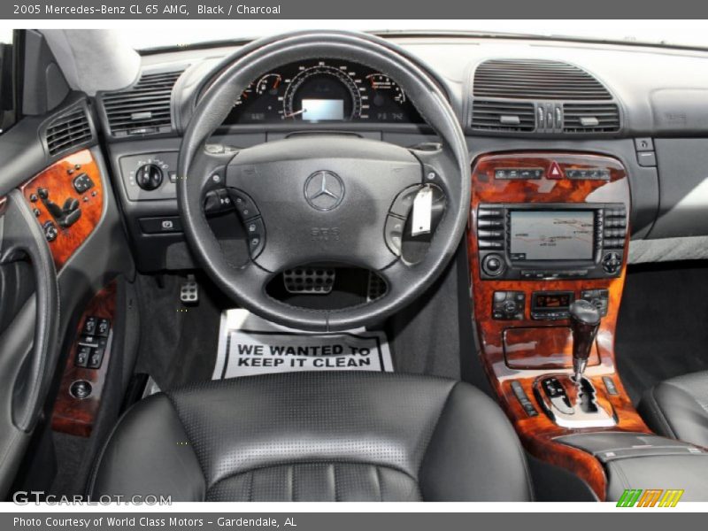 Dashboard of 2005 CL 65 AMG