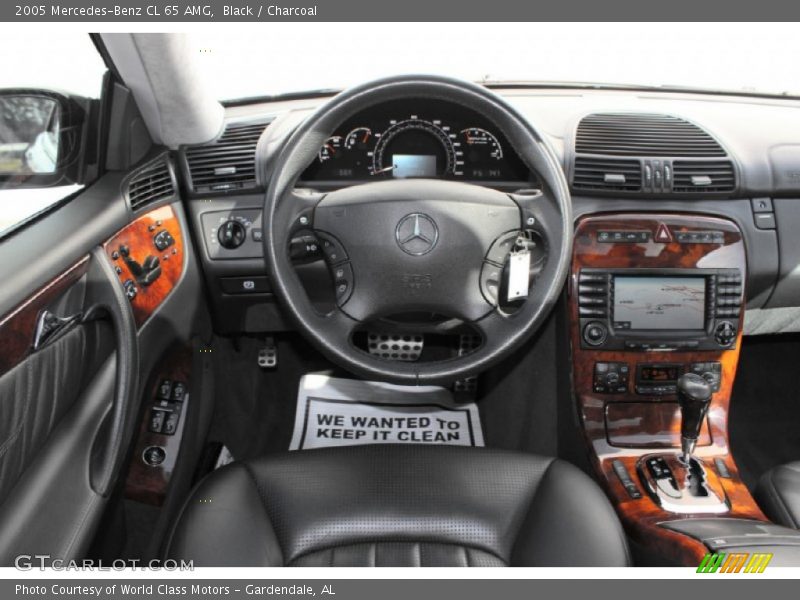Black / Charcoal 2005 Mercedes-Benz CL 65 AMG