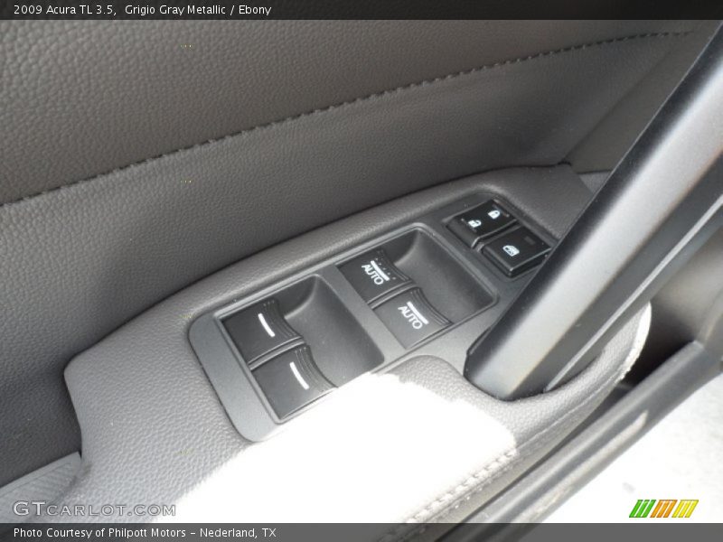 Grigio Gray Metallic / Ebony 2009 Acura TL 3.5