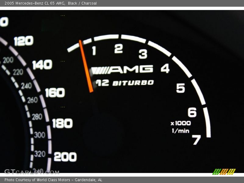 Black / Charcoal 2005 Mercedes-Benz CL 65 AMG