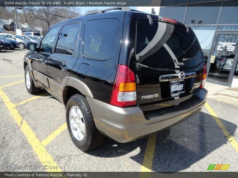 Mystic Black / Medium Pebble Beige 2004 Mazda Tribute ES V6 4WD