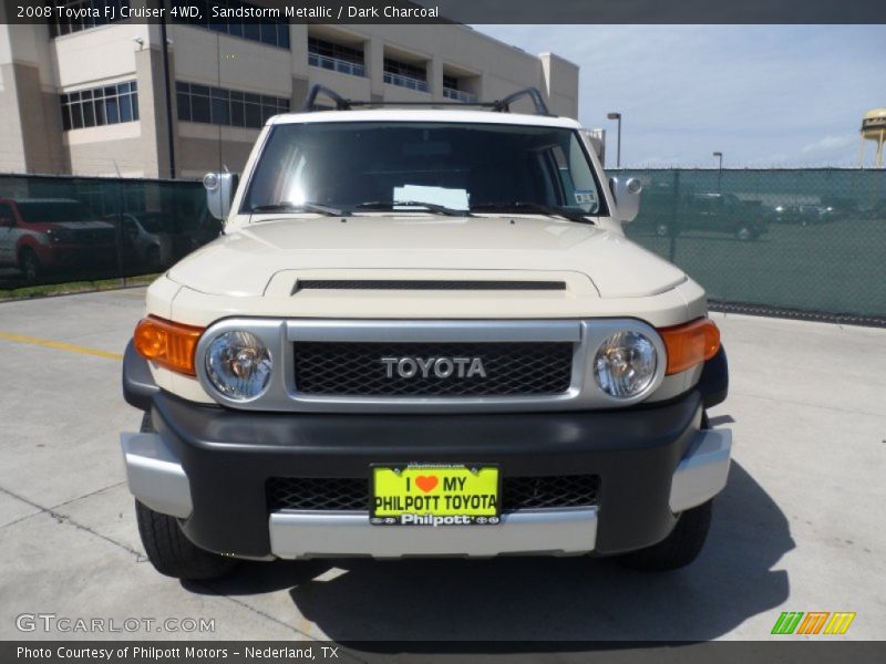 Sandstorm Metallic / Dark Charcoal 2008 Toyota FJ Cruiser 4WD