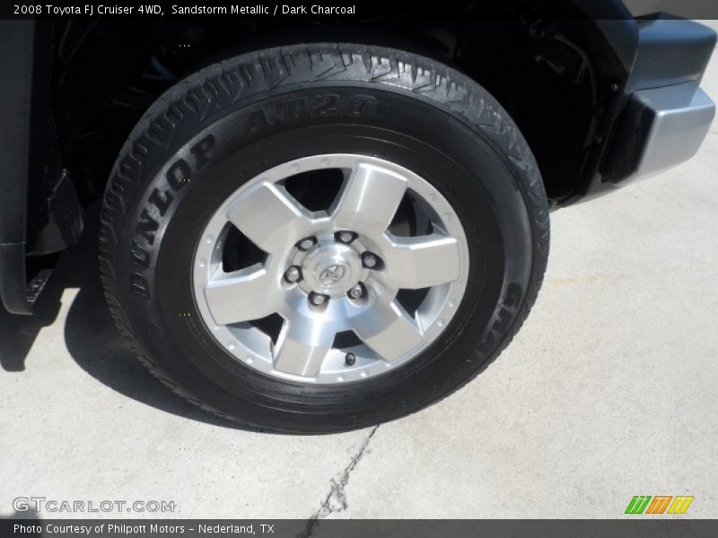 Sandstorm Metallic / Dark Charcoal 2008 Toyota FJ Cruiser 4WD