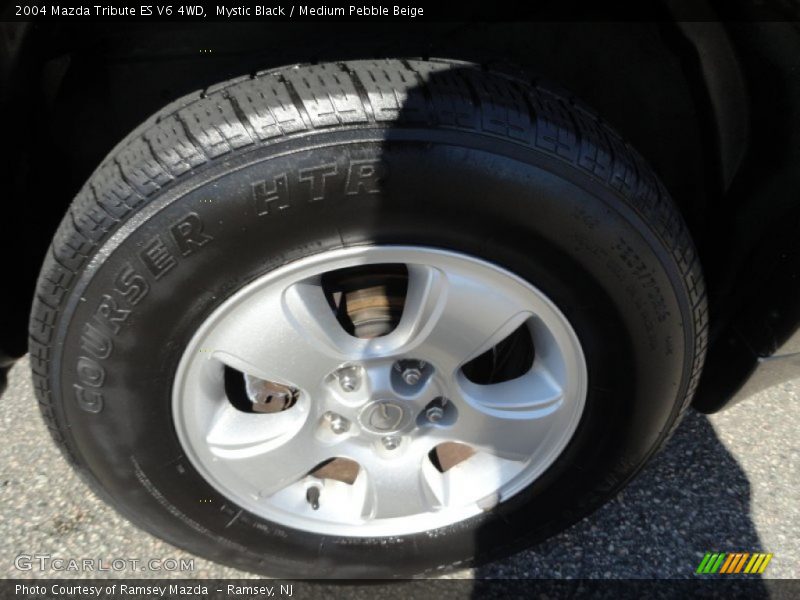 Mystic Black / Medium Pebble Beige 2004 Mazda Tribute ES V6 4WD
