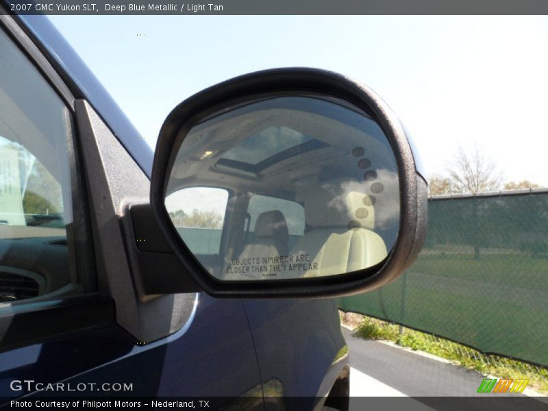 Deep Blue Metallic / Light Tan 2007 GMC Yukon SLT