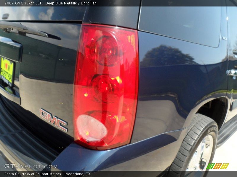 Deep Blue Metallic / Light Tan 2007 GMC Yukon SLT