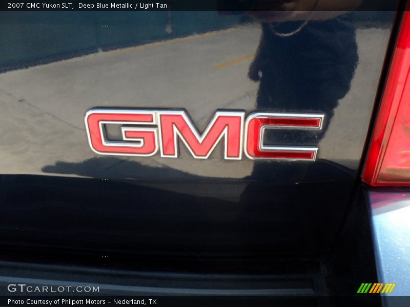 Deep Blue Metallic / Light Tan 2007 GMC Yukon SLT