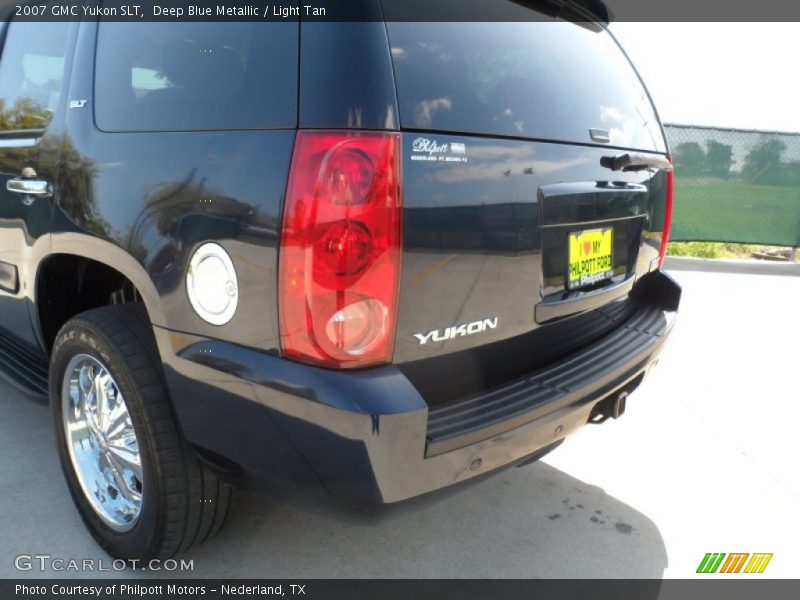 Deep Blue Metallic / Light Tan 2007 GMC Yukon SLT