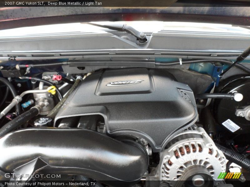 Deep Blue Metallic / Light Tan 2007 GMC Yukon SLT