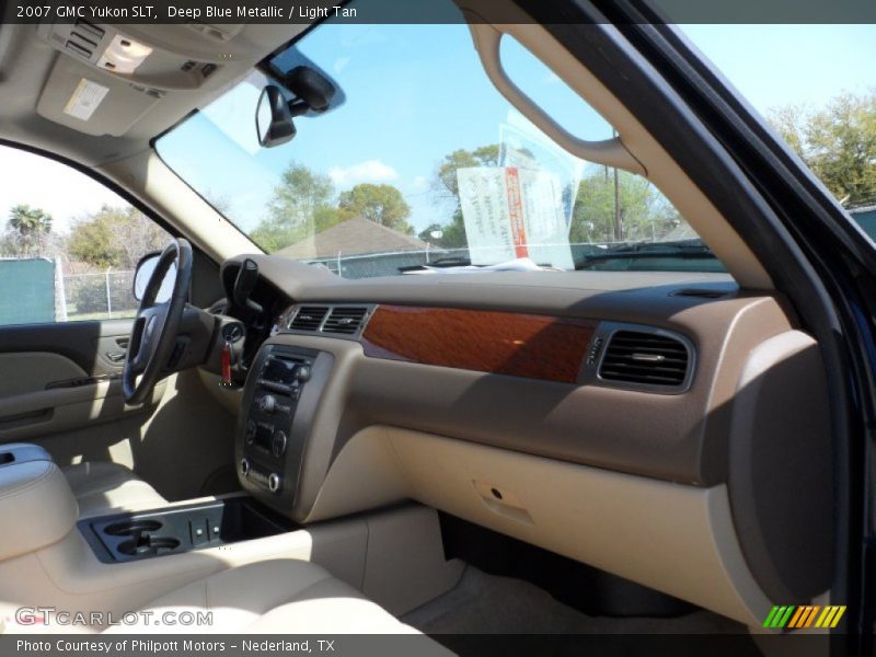Deep Blue Metallic / Light Tan 2007 GMC Yukon SLT