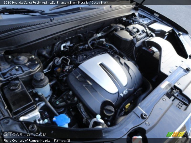  2010 Santa Fe Limited 4WD Engine - 3.5 Liter DOHC 24-Valve V6