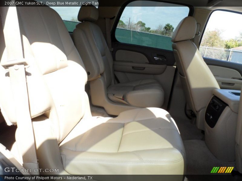 Deep Blue Metallic / Light Tan 2007 GMC Yukon SLT