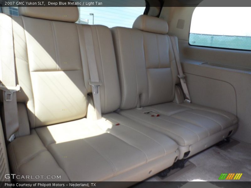 Deep Blue Metallic / Light Tan 2007 GMC Yukon SLT