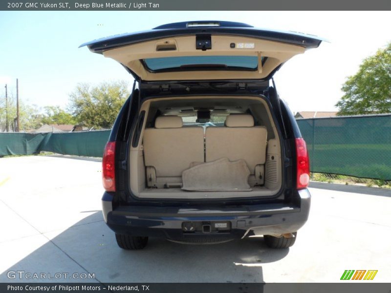 Deep Blue Metallic / Light Tan 2007 GMC Yukon SLT