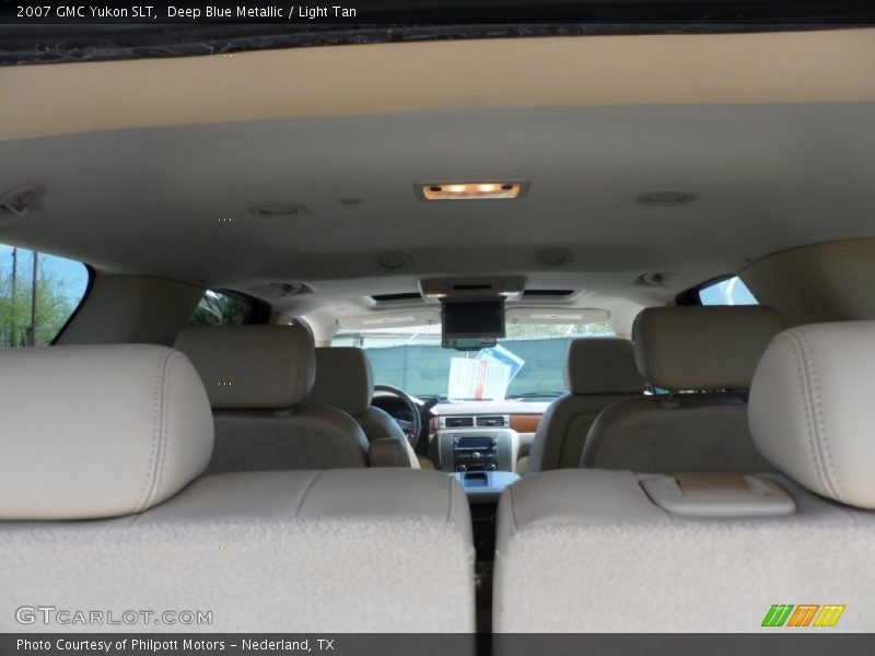 Deep Blue Metallic / Light Tan 2007 GMC Yukon SLT