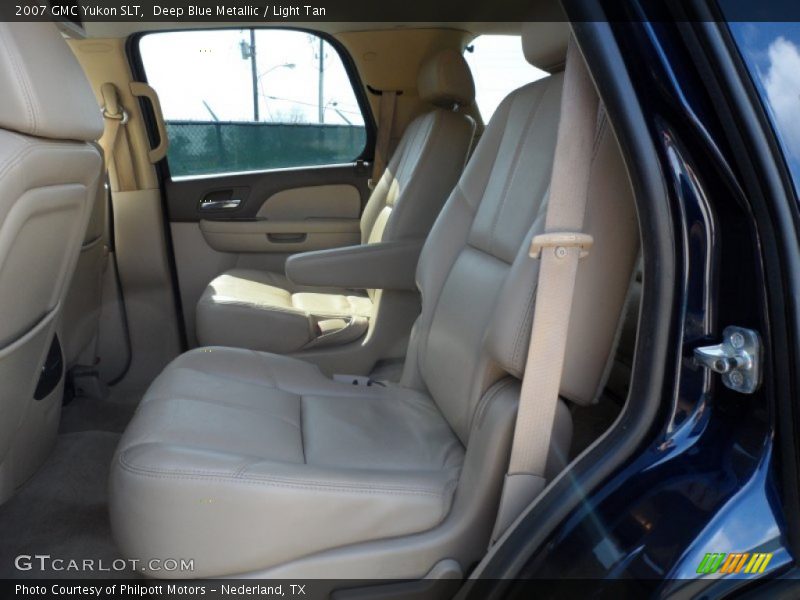 Deep Blue Metallic / Light Tan 2007 GMC Yukon SLT
