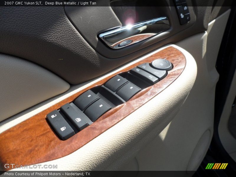 Deep Blue Metallic / Light Tan 2007 GMC Yukon SLT