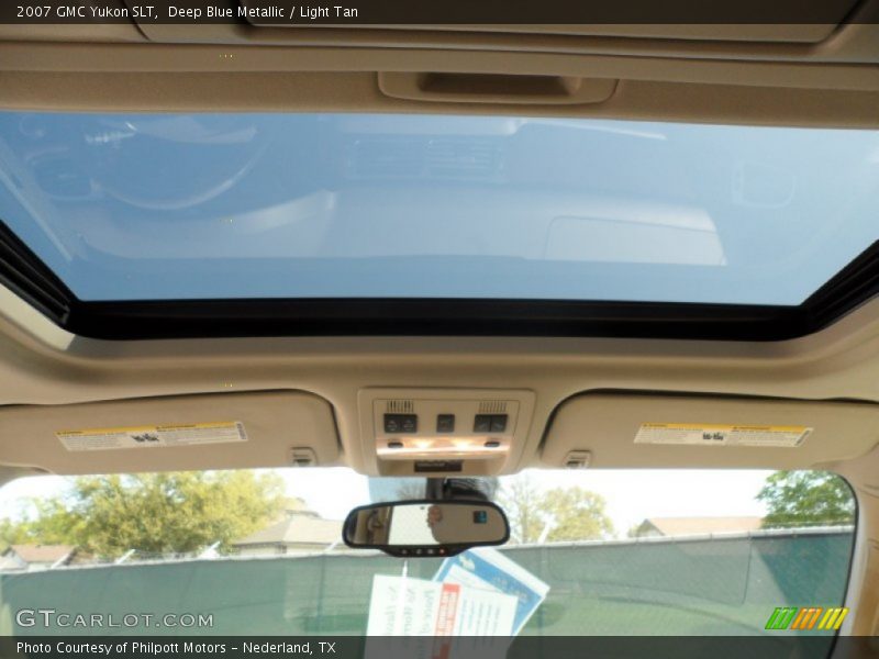 Deep Blue Metallic / Light Tan 2007 GMC Yukon SLT