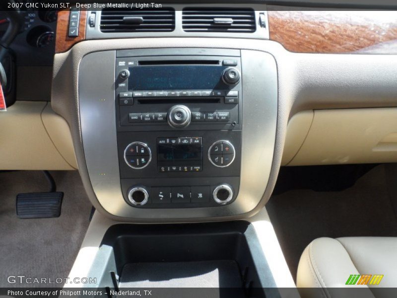 Deep Blue Metallic / Light Tan 2007 GMC Yukon SLT