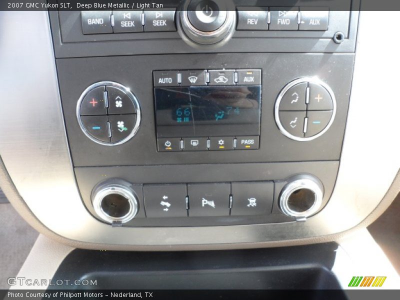 Controls of 2007 Yukon SLT