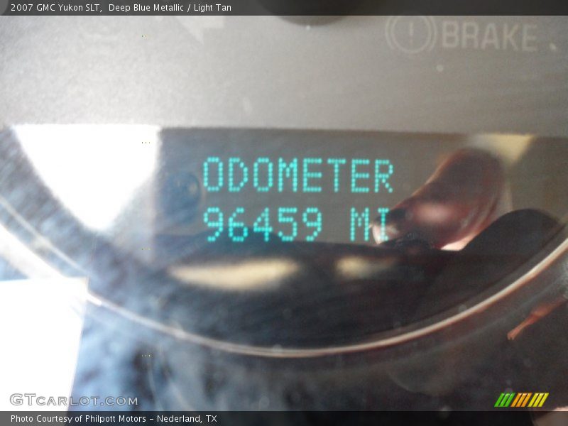 Deep Blue Metallic / Light Tan 2007 GMC Yukon SLT