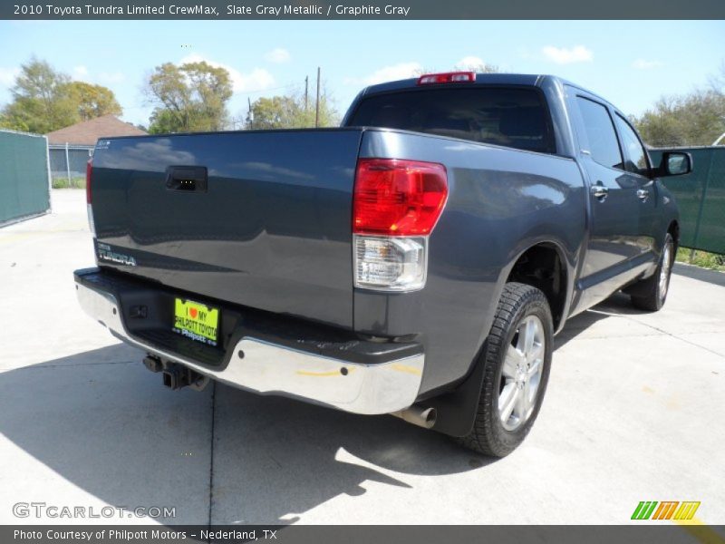 Slate Gray Metallic / Graphite Gray 2010 Toyota Tundra Limited CrewMax