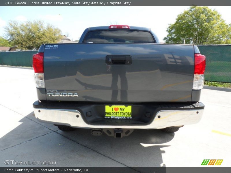 Slate Gray Metallic / Graphite Gray 2010 Toyota Tundra Limited CrewMax
